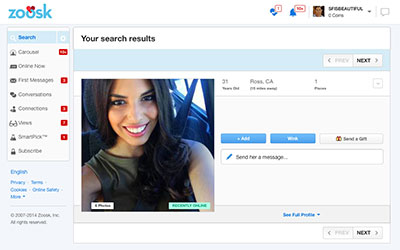 zoosk free dating site