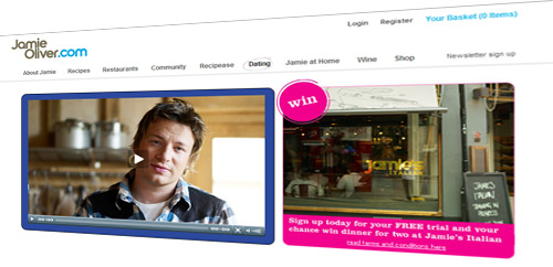 Jamie Oliver - New Dating Site